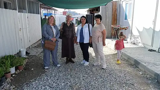 KİGDER deprem bölgesine desteğini sürdürüyor