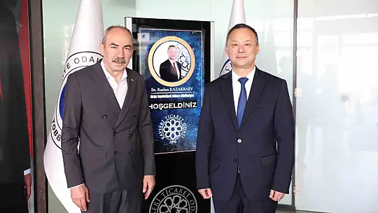 Kırgızistan ve Güney Afrika Büyükelçilerinden KTO'ya ziyaret