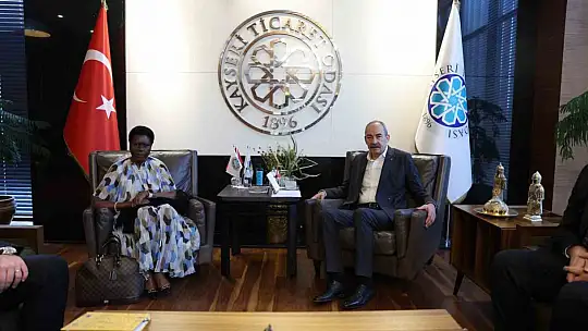 Kırgızistan ve Güney Afrika Büyükelçilerinden KTO'ya ziyaret