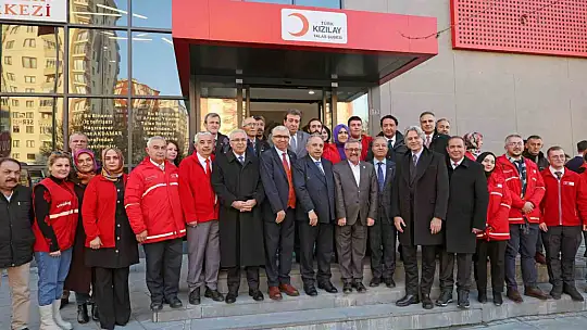 Kızılay Genel Başkan Yardımcısı Saygılı'dan Başkan Yalçın'a teşekkür
