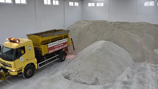 Kocasinan Belediyesi, kar yağışı için teyakkuzda