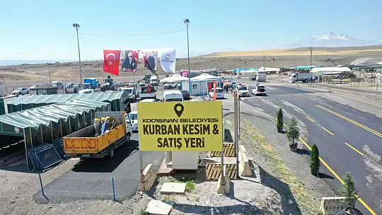 Kocasinan Belediyesi'nin kurban kesim yerleri tam not aldı