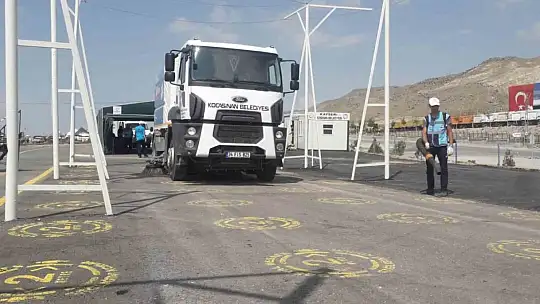 Kocasinan Belediyesi'nin kurban kesim yerleri tam not aldı