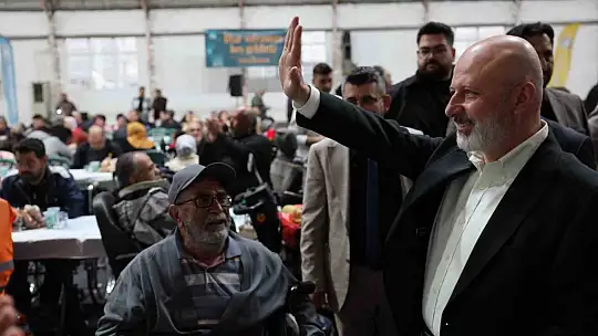 Kocasinan Belediyesi Ramazan'da 40 engelli vatandaşın yüzünü güldürdü