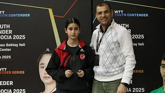 Kocasinan Belediyesi, WTT Youth Contender Turnuvası'nda büyük başarıya imza attı