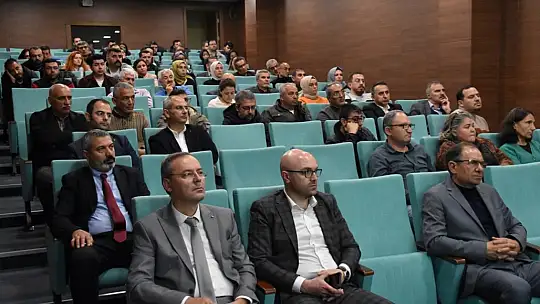 Kocasinan'da çalışanlara 'afet bilinci' semineri