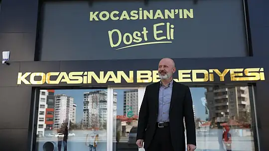 Kocasinan'da paranın geçmediği dost mağazada bayramlık alışveriş keyfi
