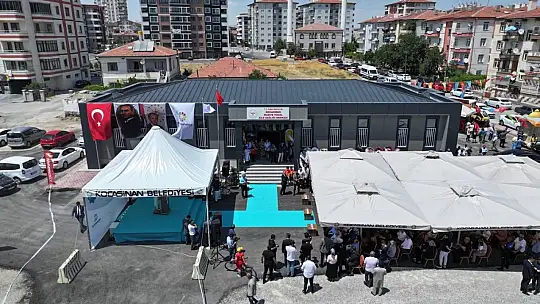 Kocasinan'da Uğurevler Aile Sağlığı Merkezi açıldı