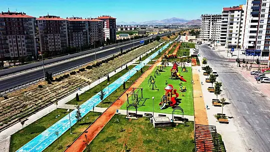 Kocasinan'da yeşil alanda rekor üstüne rekor