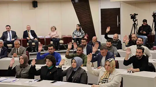 Kocasinan'da yılın son meclis toplantısı gerçekleştirildi