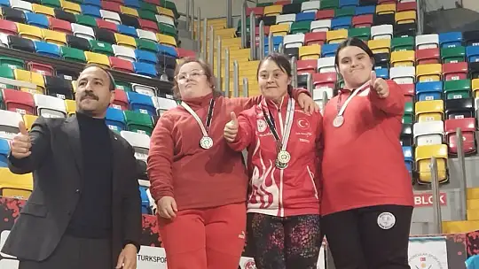 Kocasinan'ın 'özel' sporcusu Betül Solmaz, Türkiye üçüncüsü oldu