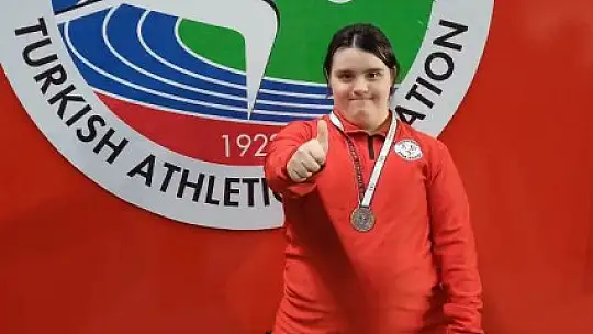 Kocasinan'ın 'özel' sporcusu Betül Solmaz, Türkiye üçüncüsü oldu