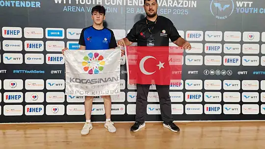 Kocasinan'ın gururu Kenan Eren Kahraman, uluslararası arenada fırtına gibi esti
