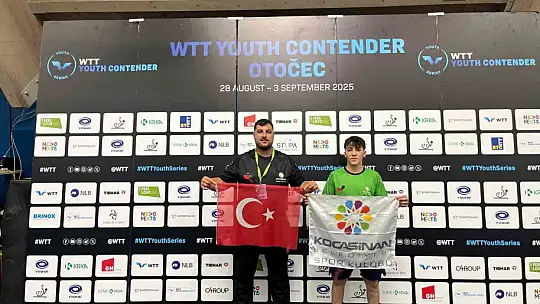 Kocasinan'ın gururu Kenan Eren Kahraman, uluslararası arenada fırtına gibi esti