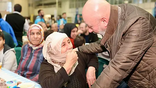 Kocasinan'ın iftarına, 2 bin 500 kişi katıldı