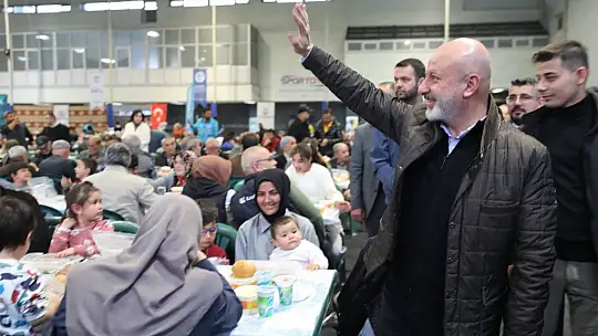 Kocasinan'ın iftarına, 2 bin 500 kişi katıldı