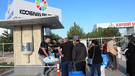 Kocasinan'ın ikram çeşmesi gönüllere dokunuyor