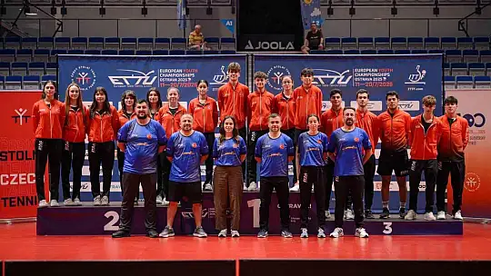 Kocasinan'ın milli sporcusu Kenan Eren Kahraman, Avrupa ikincisi oldu