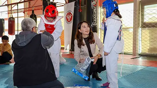 Kocasinan Jandarma ERVA Spor Okulu'na ziyaret