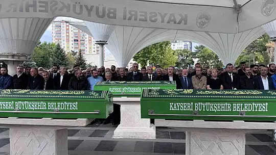 Kocasinan Kurucu Belediye Başkanı Alçı, son yolcuğuna uğurlandı