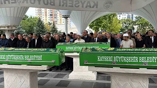 Kocasinan Kurucu Belediye Başkanı Alçı, son yolcuğuna uğurlandı
