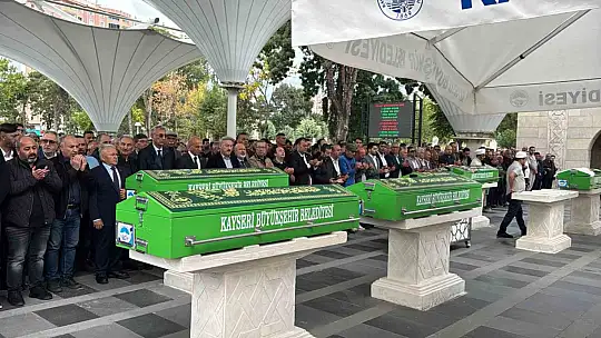 Kocasinan Kurucu Belediye Başkanı Alçı, son yolcuğuna uğurlandı