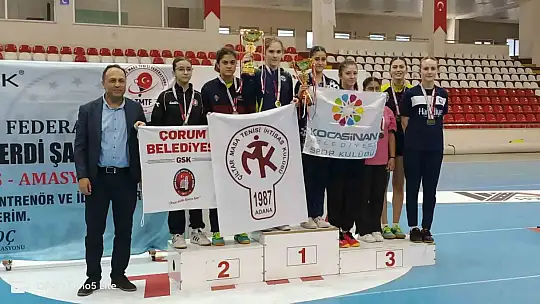 Kocasinan sporcuları hem yıldızlarda hem de çiftlerde Türkiye Şampiyonu
