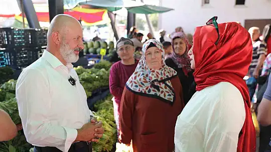 Kocasinan Zabıtasından pazarlarda sıkı denetim
