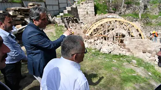 Koramaz Vadisi'ndeki Çevreş Değirmeni restore ediliyor