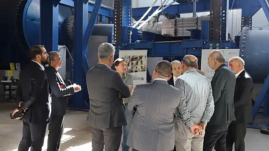 KTO heyeti TEKMER projesi kapsamında ziyaretlerini sürdürüyor