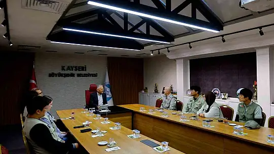 Kültepe'te uluslararası ilgi: Başkan Büyükkılıç Güney Kore heyetini kabul etti
