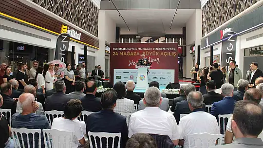 Kumsmall AVM'de 24 yeni mağaza açıldı