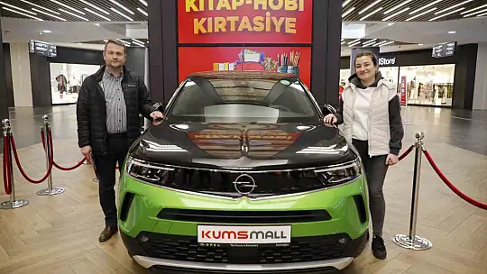 KUMSmall talihlisi aracını teslim aldı