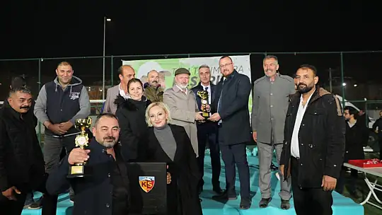 Mahalleler Arası Futbol Turnuvası'nın finalisti Boztepe
