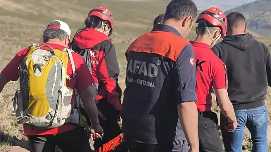 Mahsur kalan dağcılara böyle ulaşıldı