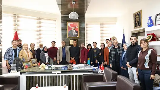 Malezyalı heyet Bünyan halısını yerinde inceledi