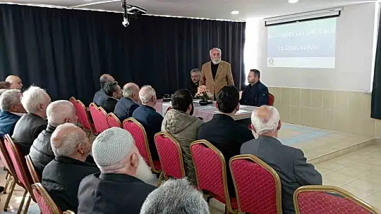 MAZLUMDER'de Taş dönemi sona erdi