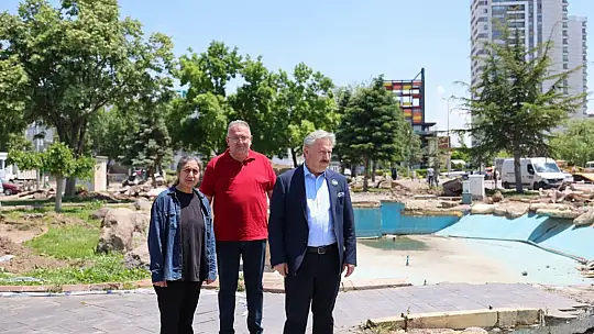 Melikgazi Belediyesi, Fatih Parkı'nı yeniliyor