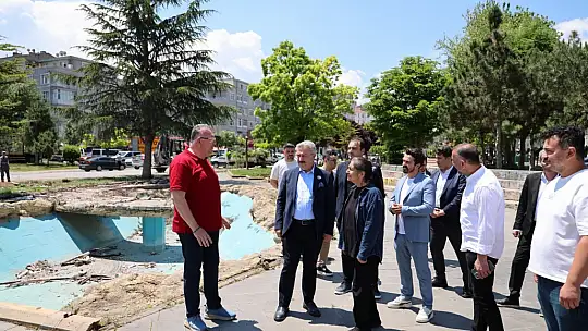 Melikgazi Belediyesi, Fatih Parkı'nı yeniliyor
