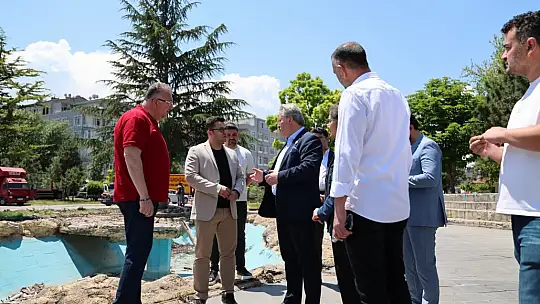 Melikgazi Belediyesi, Fatih Parkı'nı yeniliyor