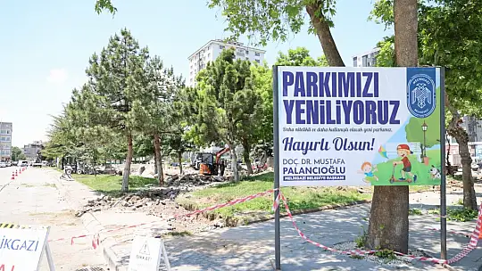 Melikgazi Belediyesi, Fatih Parkı'nı yeniliyor