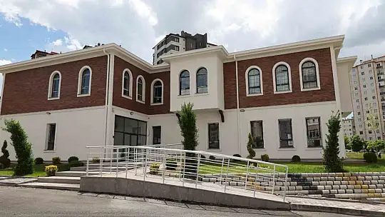 Melikgazi Belediyesi Fatma Haskahveci Kur'an Kursu hizmete hazır