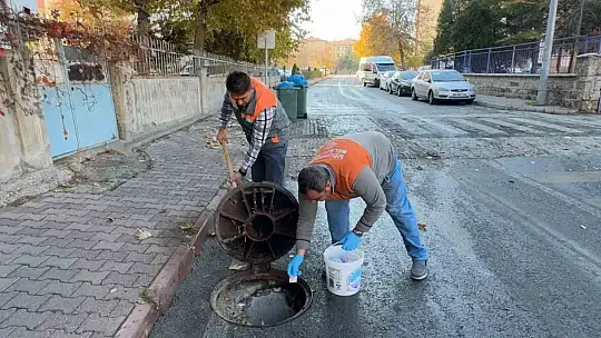 Melikgazi Belediyesi ilçe genelinde kışa hazırlık çalışması yaptı
