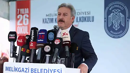 Melikgazi Belediyesi Kazım Karabekir İlkokulu ve Ortaokulu açıldı