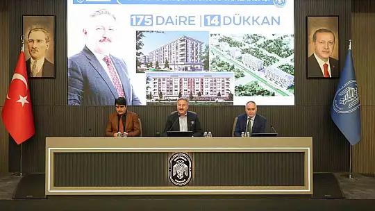 Melikgazi Belediyesi, kentsel dönüşüm çalışmalarına yeni mahalleler ile tam gaz devam ediyor