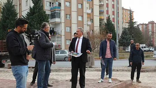 Melikgazi Belediyesi'nden 30 Ağustos Mahallesi'ne yeni park