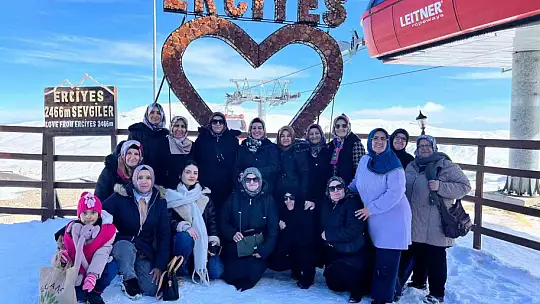 Melikgazi Belediyesi'nden özel ihtiyaçlı bireylere Erciyes havasında etkinlik