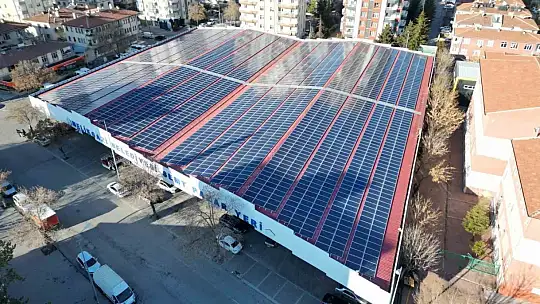Melikgazi Belediyesi'nden yenilenebilir enerji kaynakları il 19 milyon liralık tasarruf