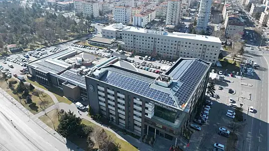 Melikgazi Belediyesi'nden yenilenebilir enerji kaynakları il 19 milyon liralık tasarruf
