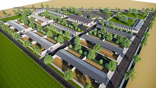 Melikgazi Belediyesi'nin Hayvan Bakım Evi hızla tamamlanıyor